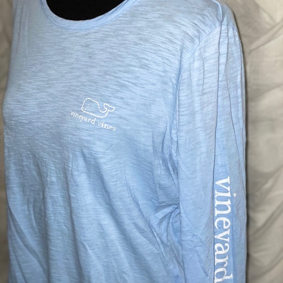 blue Vineyard Vines long sleeve tee shirt - Picture 2 of 3